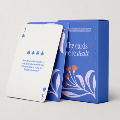 The Cards We're Dealt conversation & playing cards